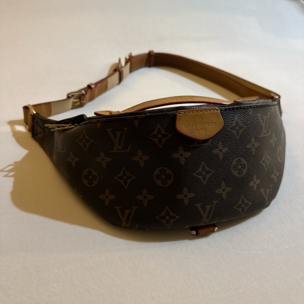 Louis Vuitton Monogram Canvas with Tan Leather Trim